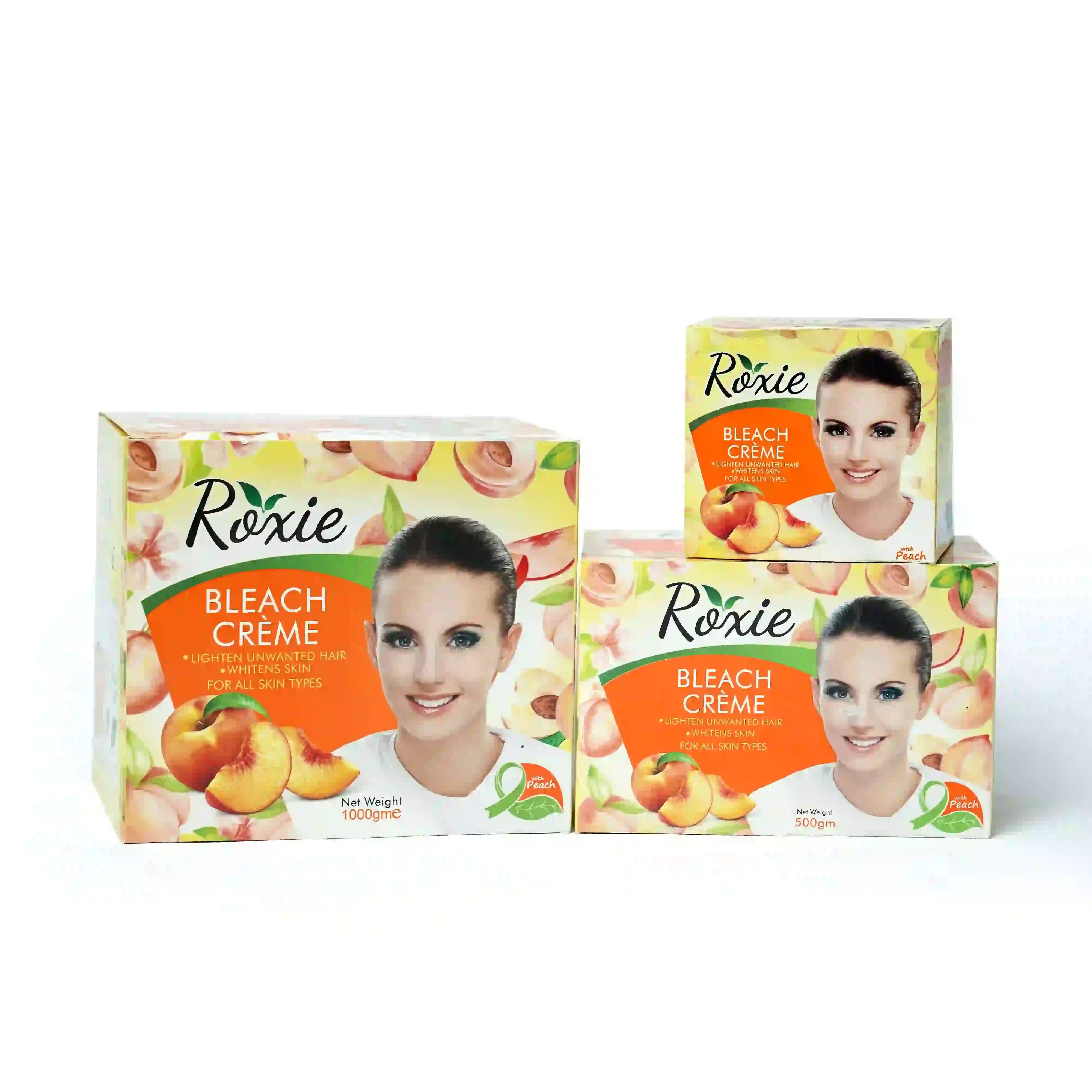 Face bleach with peach